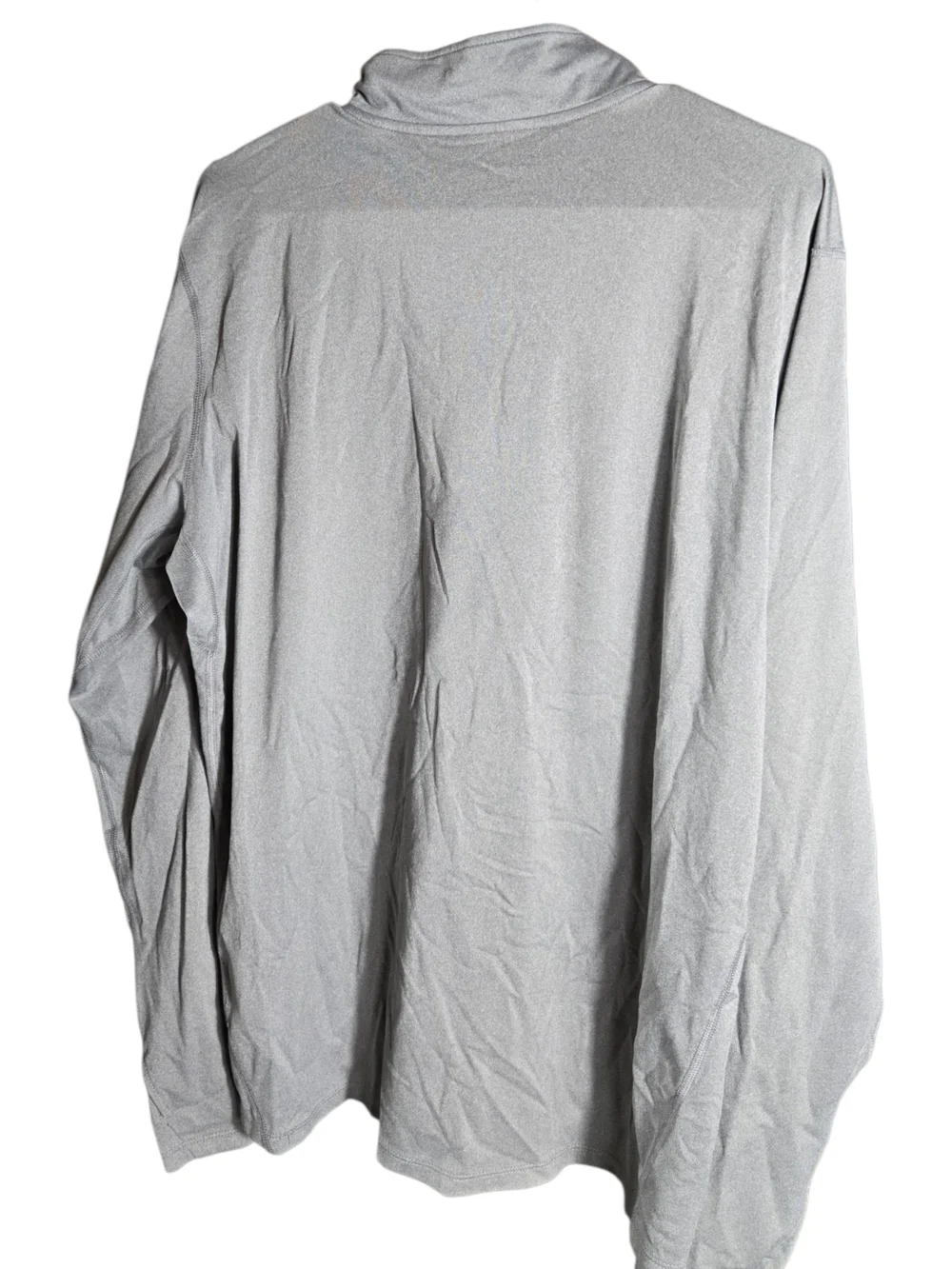 Miami Dolphins Gray Nike Quarter-Zip Pullover